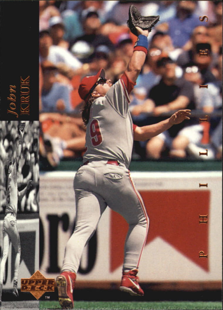  1991 Stadium Club #227 John Kruk - Philadelphia