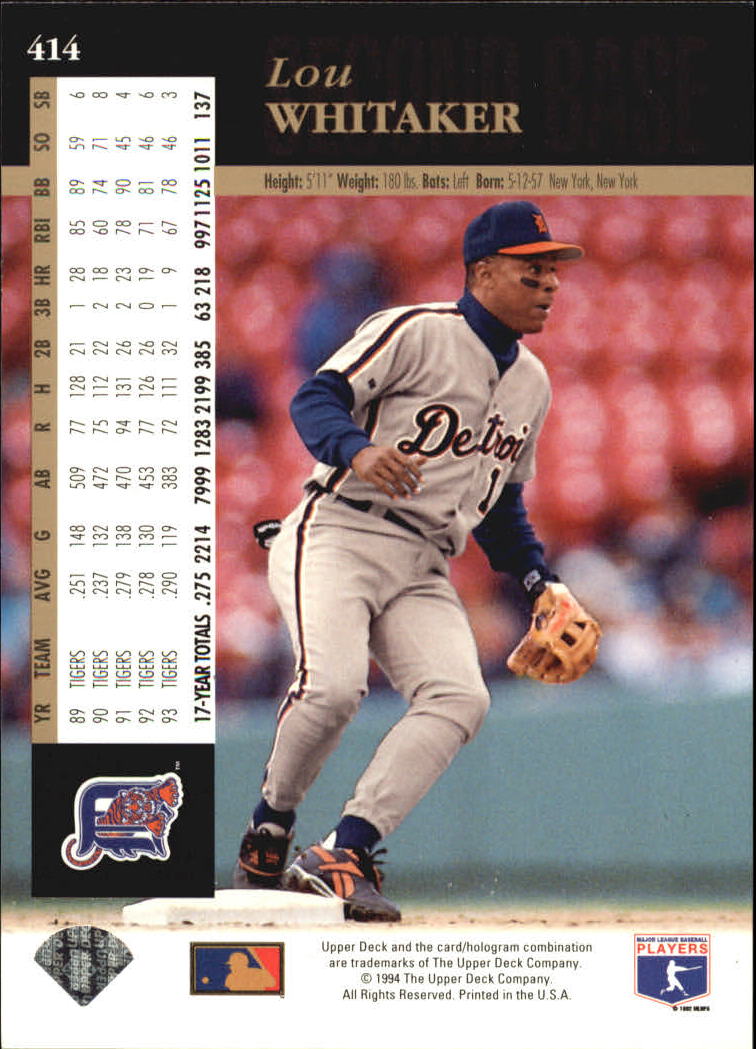 A2611- 1994 Upper Deck Baseball #s 212-421 +Rookies -You Pick- 15+ FREE US SHIP - Picture 369 of 383