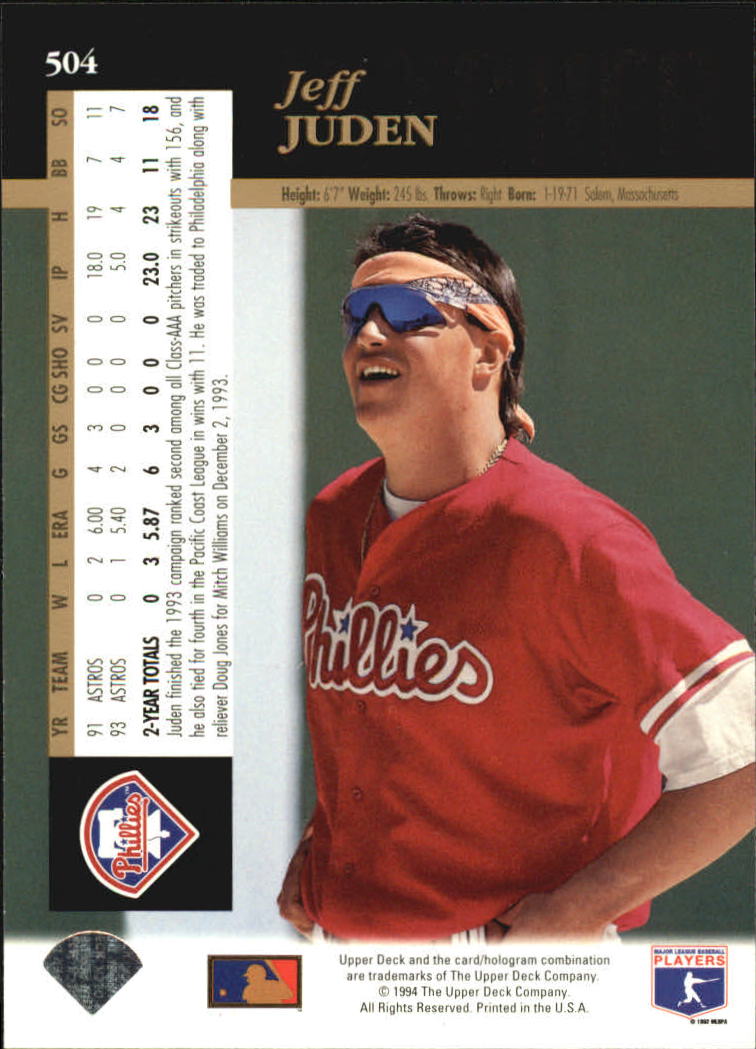 A1351- 1994 Upper Deck Electric Diamond BB 401-550+ -You Pick- 10+ FREE US SHIP - Picture 11 of 134