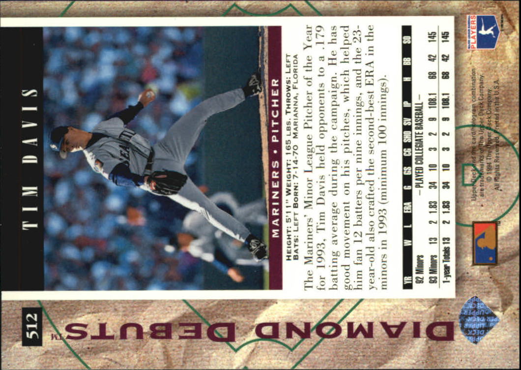 A1351- 1994 Upper Deck Electric Diamond BB 401-550+ -You Pick- 10+ FREE US SHIP - Picture 23 of 134