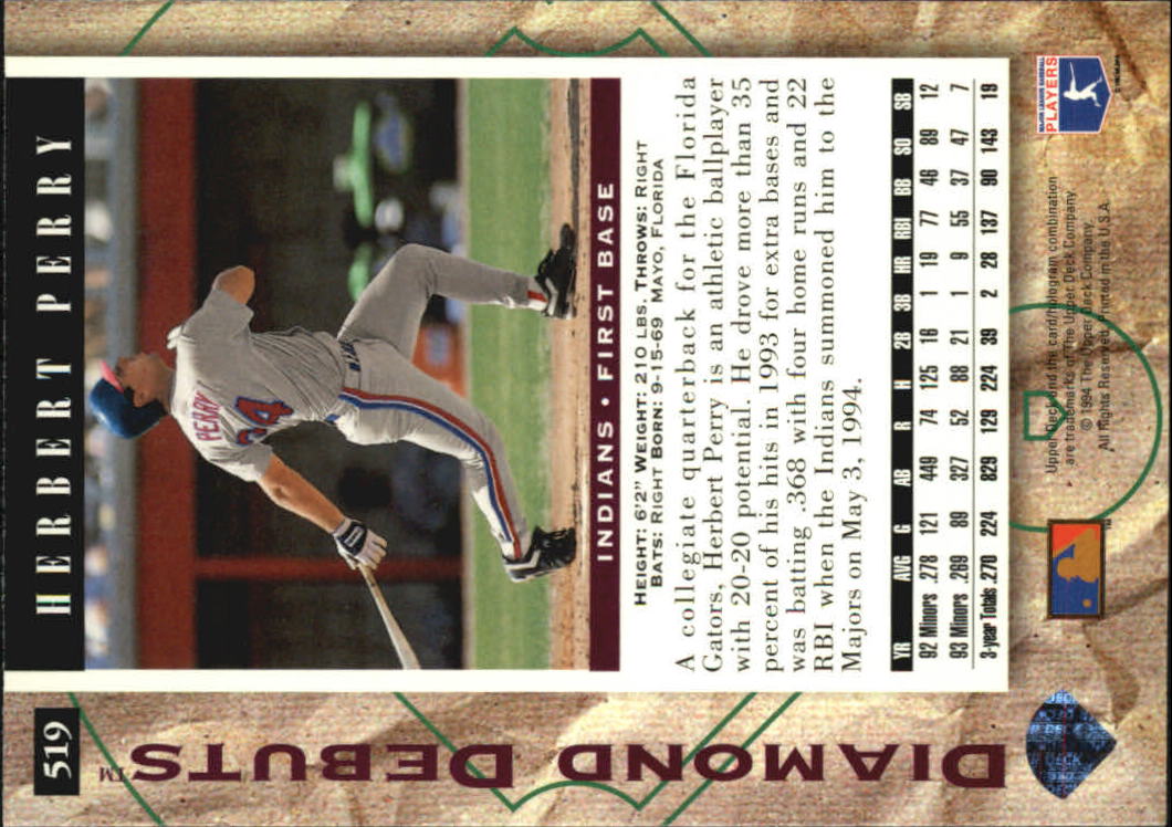 A1351- 1994 Upper Deck Electric Diamond BB 401-550+ -You Pick- 10+ FREE US SHIP - Picture 37 of 134