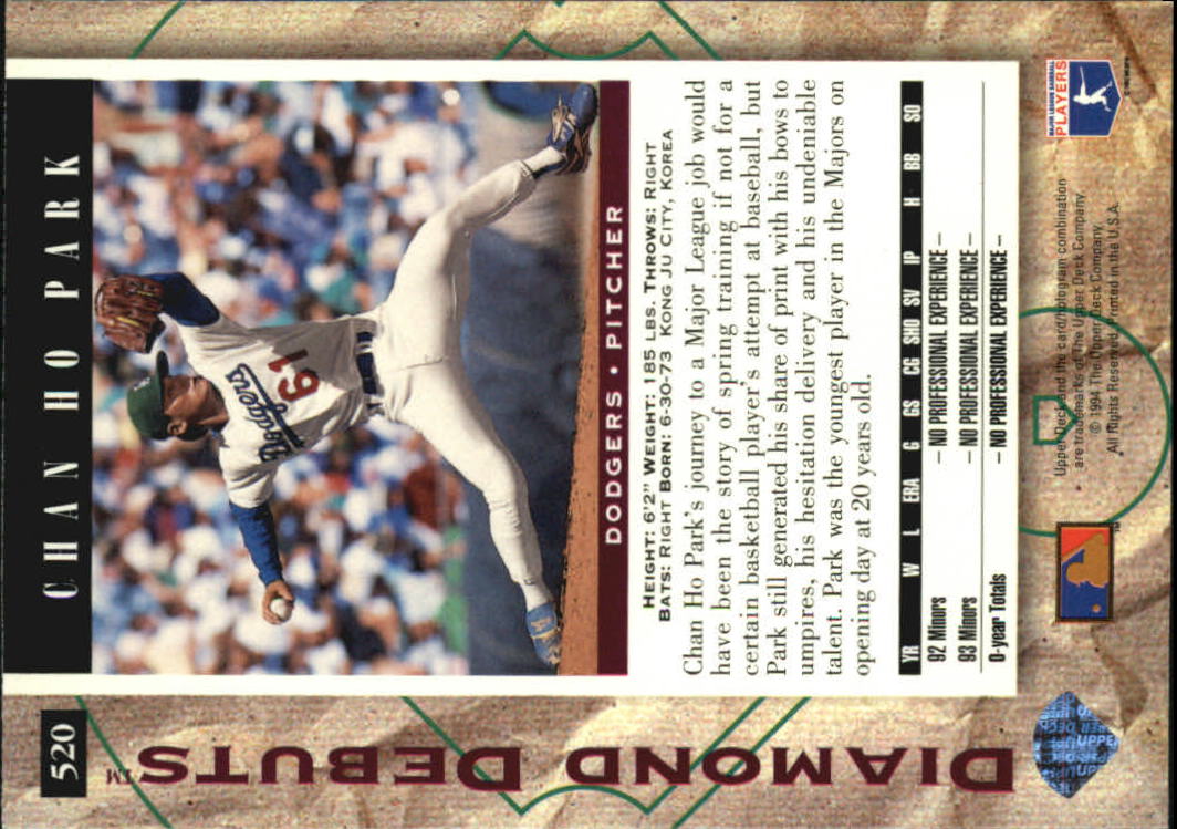 A1351- 1994 Upper Deck Electric Diamond BB 401-550+ -You Pick- 10+ FREE US SHIP - Picture 114 of 134