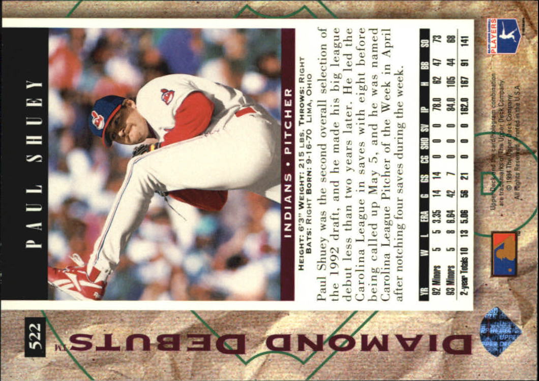 A1351- 1994 Upper Deck Electric Diamond BB 401-550+ -You Pick- 10+ FREE US SHIP - Picture 41 of 134