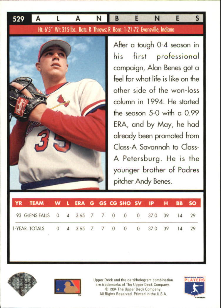 A1351- 1994 Upper Deck Electric Diamond BB 401-550+ -You Pick- 10+ FREE US SHIP - Picture 110 of 134