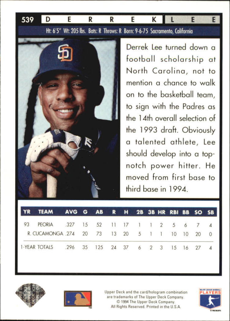 1994 Upper Deck Baseball Electric Diamond Singles - You Choose - Bild 266 von 270