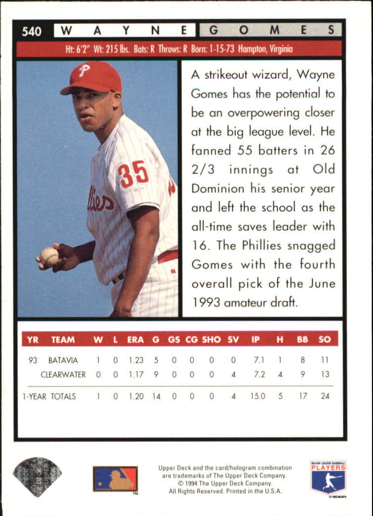 A1351- 1994 Upper Deck Electric Diamond BB 401-550+ -You Pick- 10+ FREE US SHIP - Picture 63 of 134