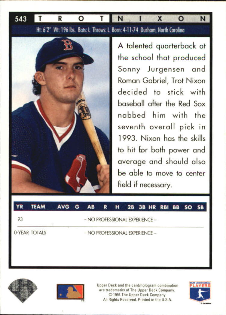 A1351- 1994 Upper Deck Electric Diamond BB 401-550+ -You Pick- 10+ FREE US SHIP - Picture 122 of 134