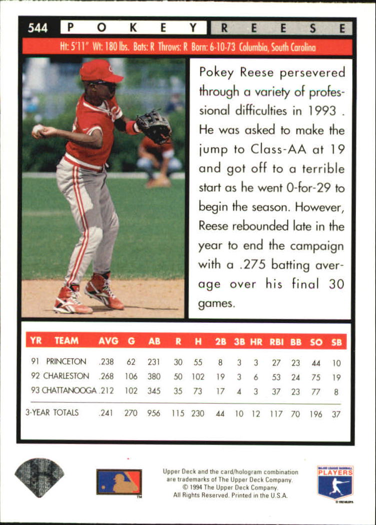 1994 Upper Deck Baseball Electric Diamond Singles - You Choose - Bild 268 von 270