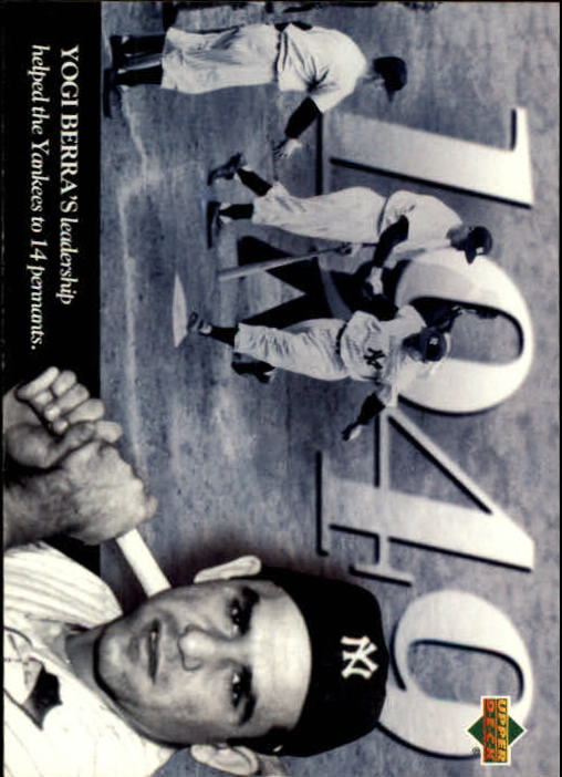 1994 Upper Deck All-Time Heroes #114 Yogi Berra ATH