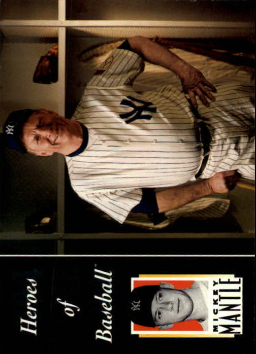 1994 Upper Deck All-Time Heroes #222 Mickey Mantle HB
