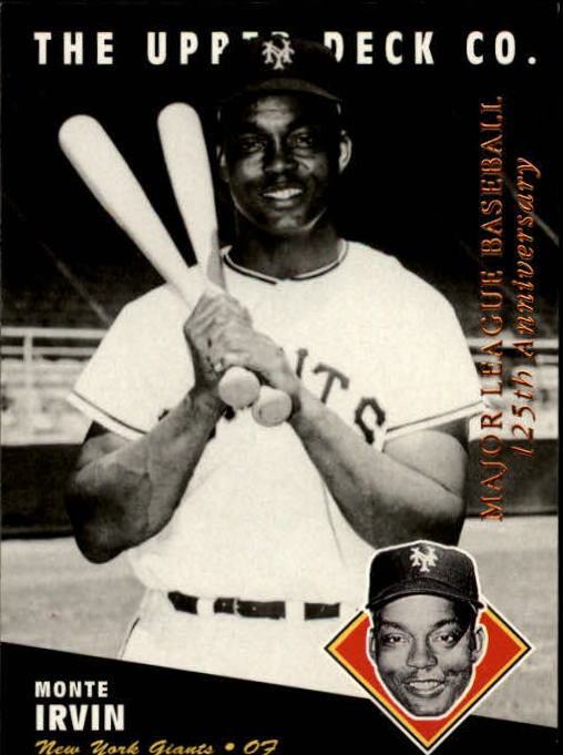 1994 Upper Deck All-Time Heroes 125th Anniversary #53 Monte Irvin