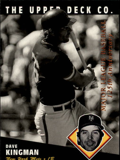 1994 Upper Deck All-Time Heroes 125th Anniversary #86 Dave Kingman