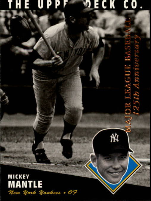 1994 Upper Deck All-Time Heroes 125th Anniversary #100 Mickey Mantle