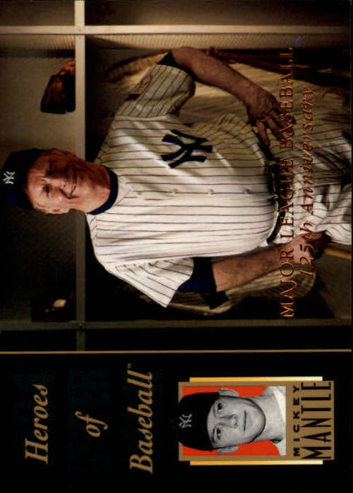 1994 Upper Deck All-Time Heroes 125th Anniversary #222 Mickey Mantle