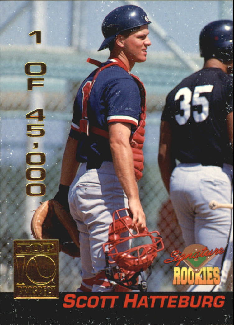1994 Signature Rookies #8 Scott Hatteberg UER
