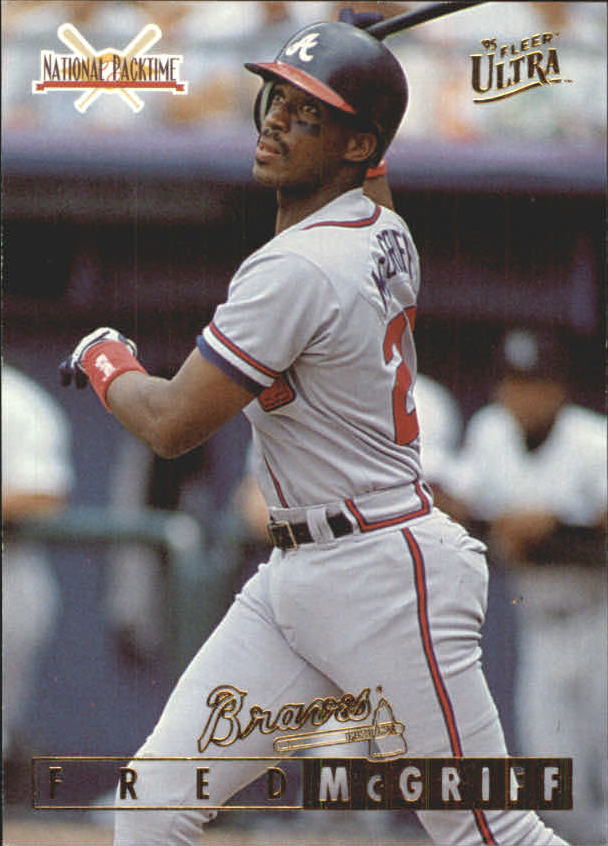 1995 National Packtime #14 Fred McGriff