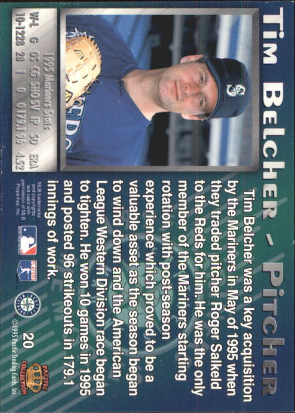 B6015 - 1995 Mariners Pacific Baseballkarte #S 1-50 -Sie wählen aus- 15+ KOSTENLOSER US-VERSAND - Bild 30 von 70