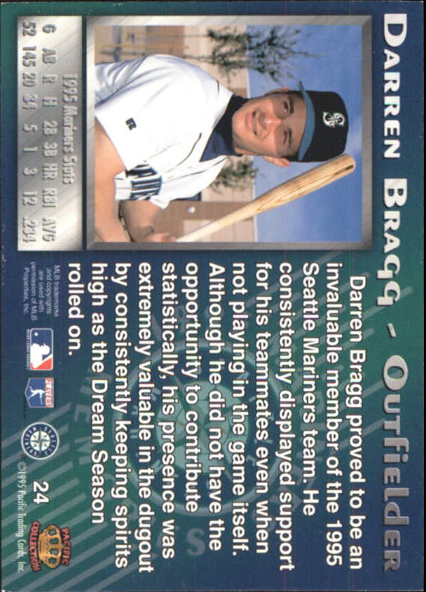 B6015 - 1995 Mariners Pacific Baseballkarte #S 1-50 -Sie wählen aus- 15+ KOSTENLOSER US-VERSAND - Bild 36 von 70
