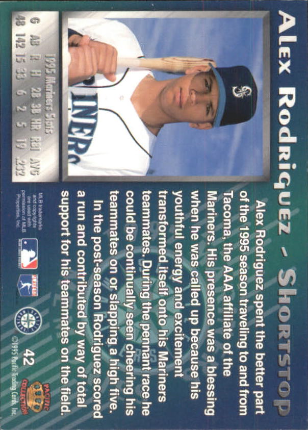 B6015 - 1995 Mariners Pacific Baseballkarte #S 1-50 -Sie wählen aus- 15+ KOSTENLOSER US-VERSAND - Bild 60 von 70