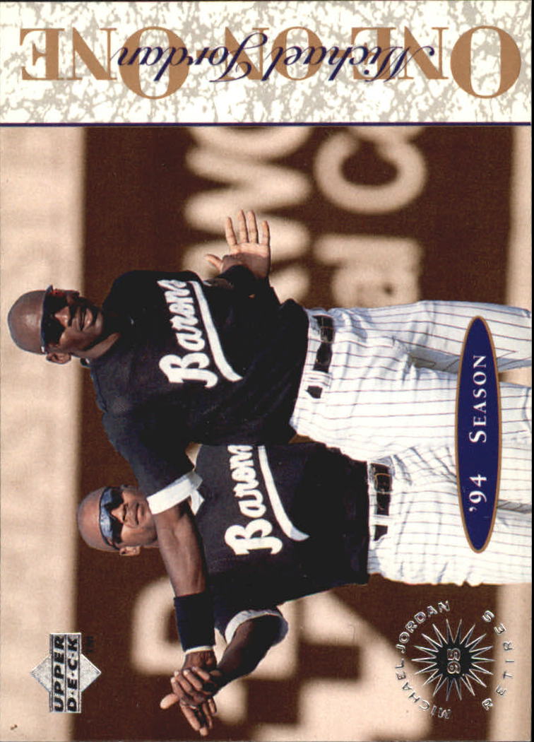 1994 Upper Deck Michael Jordan Chicago White Sox Barons Top Prospect  baseball card - Metzger Property Services, LLC