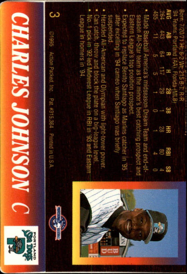 B3111- 1995 Action Packed Baseball Card #s 1-83 -You Pick- 15+ FREE US SHIP - Bild 7 von 157
