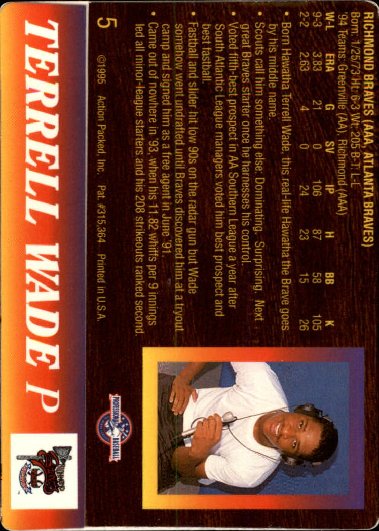 B3111- 1995 Action Packed Baseball Card #s 1-83 -You Pick- 15+ FREE US SHIP - Bild 11 von 157