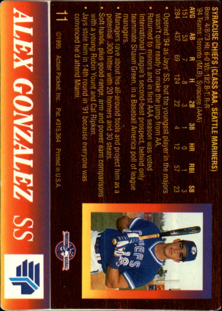 B3111- 1995 Action Packed Baseball Card #s 1-83 -You Pick- 15+ FREE US SHIP - Bild 23 von 157