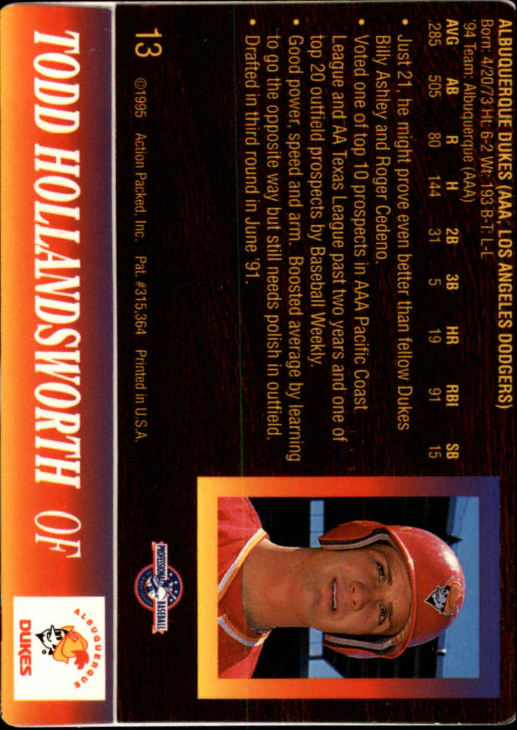 B3111- 1995 Action Packed Baseball Card #s 1-83 -You Pick- 15+ FREE US SHIP - Bild 27 von 157