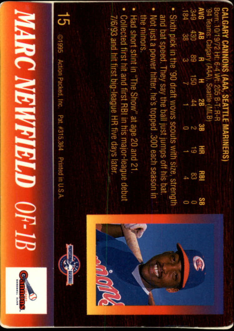 B3111- 1995 Action Packed Baseball Card #s 1-83 -You Pick- 15+ FREE US SHIP - Bild 31 von 157