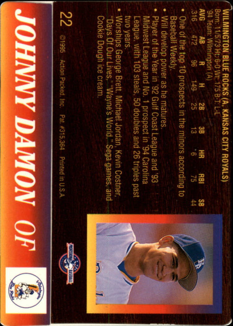 B3111- 1995 Action Packed Baseball Card #s 1-83 -You Pick- 15+ FREE US SHIP - Bild 45 von 157