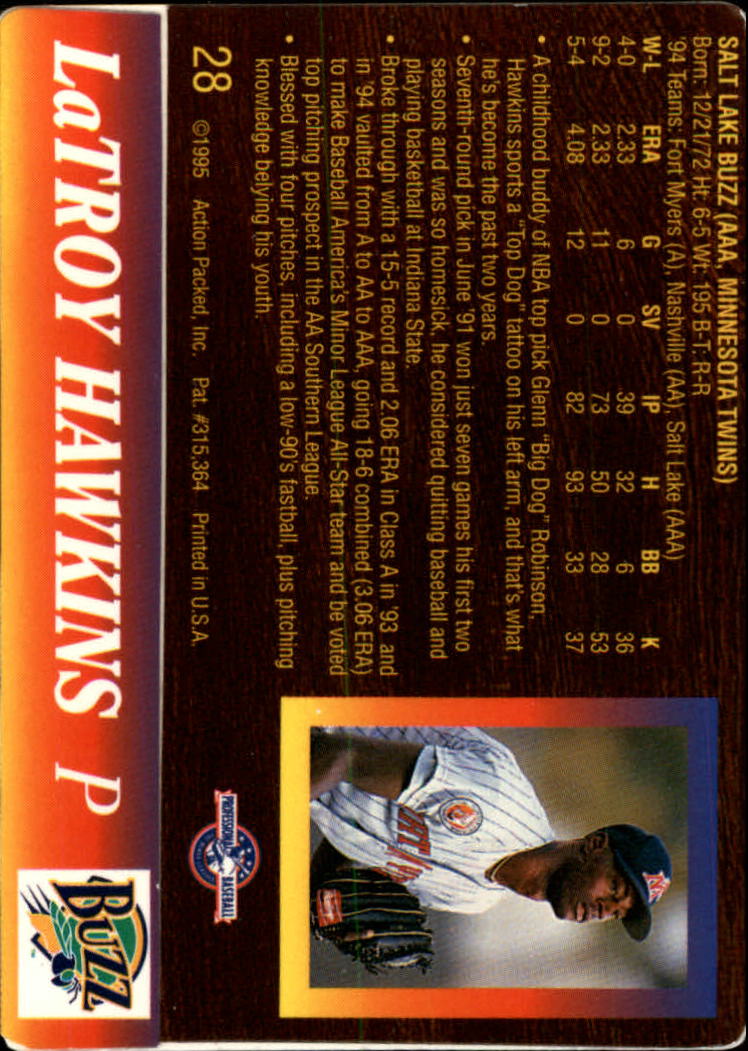 B3111- 1995 Action Packed Baseball Card #s 1-83 -You Pick- 15+ FREE US SHIP - Bild 57 von 157