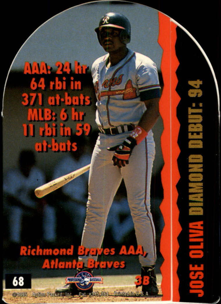B3111- 1995 Action Packed Baseball Card #s 1-83 -You Pick- 15+ FREE US SHIP - Bild 133 von 157