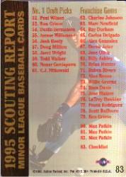 B3111- 1995 Action Packed Baseball Card #s 1-83 -You Pick- 15+ FREE US SHIP - Bild 157 von 157