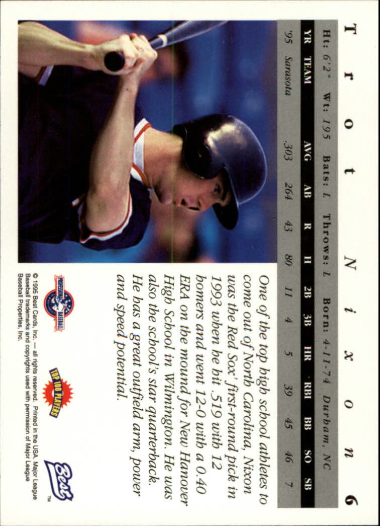 A5376- 1995 Best Baseball Card #s 1-135 +Rookies -You Pick- 15+ FREE US SHIP - Picture 13 of 203