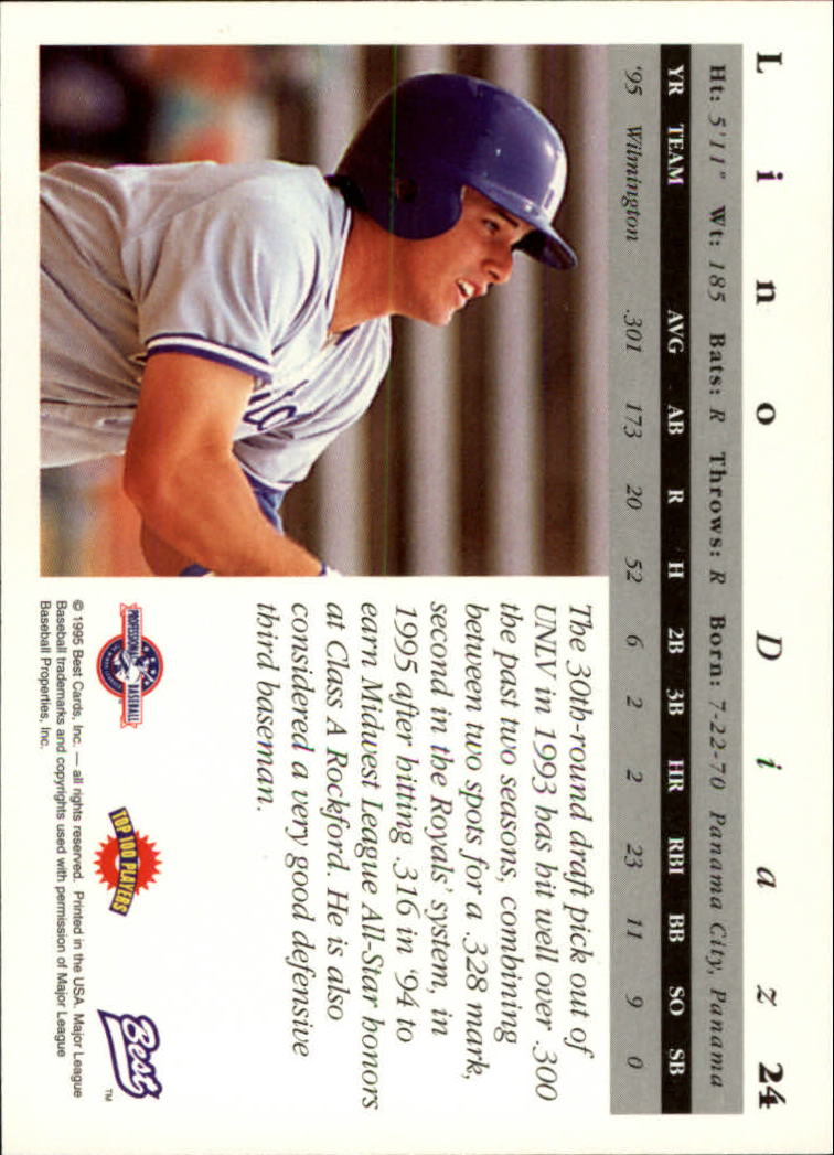 A5376- 1995 Best Baseball Card #s 1-135 +Rookies -You Pick- 15+ FREE US SHIP - Picture 49 of 203