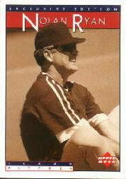 1995 Upper Deck Sonic Heroes of Baseball #6 Nolan Ryan