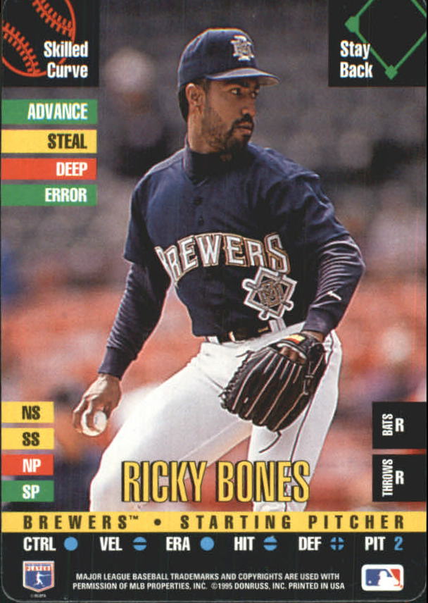 1995 Donruss Top of the Order #95 Ricky Bones C