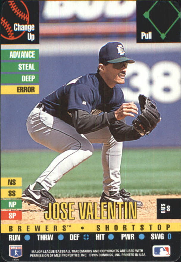 1995 Donruss Top of the Order #104 Jose Valentin C