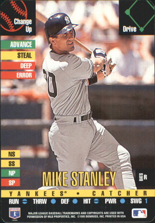 1995 Donruss Top of the Order #126 Mike Stanley C