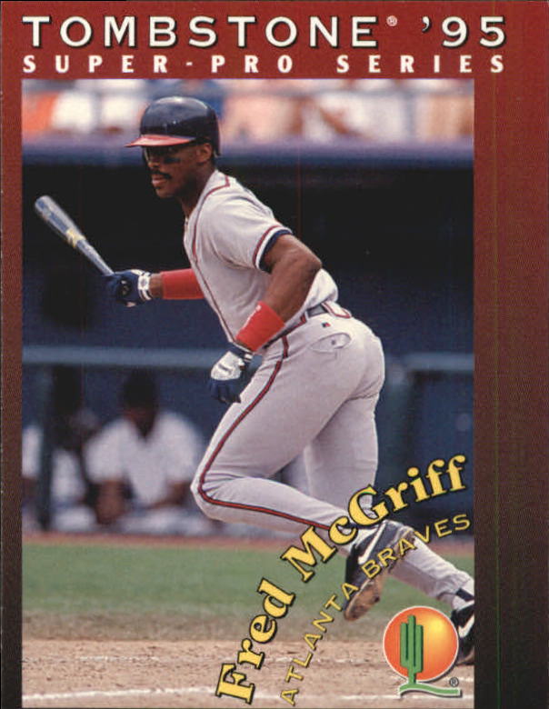 1995 Tombstone Pizza #26 Fred McGriff
