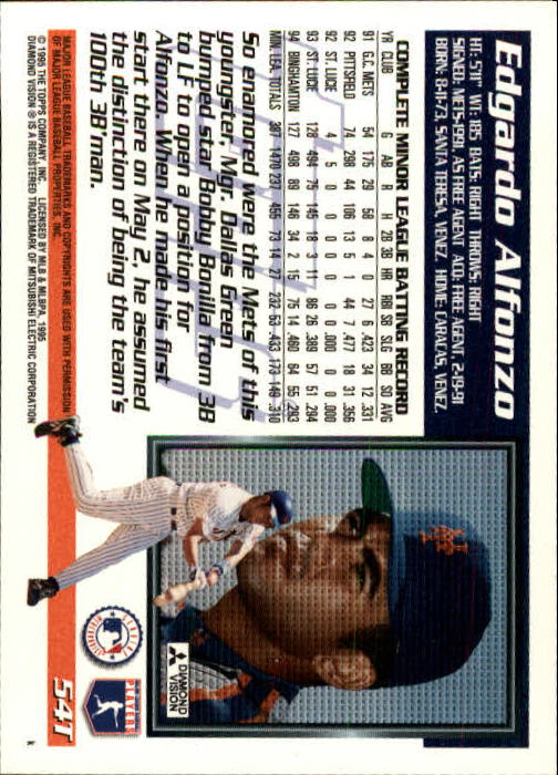 B5657- 1995 Topps Traded BB Card #s 1-165 +Rookies -You Pick- 15+ FREE US SHIP