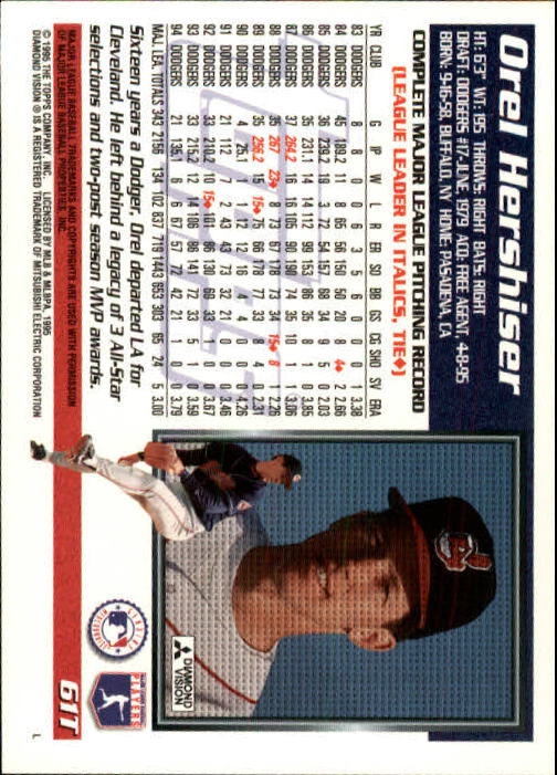 B5657- 1995 Topps Traded BB Card #s 1-165 +Rookies -You Pick- 15+ FREE US SHIP