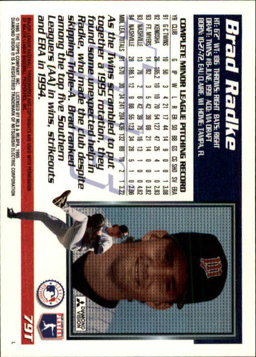 B5657- 1995 Topps Traded BB Card #s 1-165 +Rookies -You Pick- 15+ FREE US SHIP