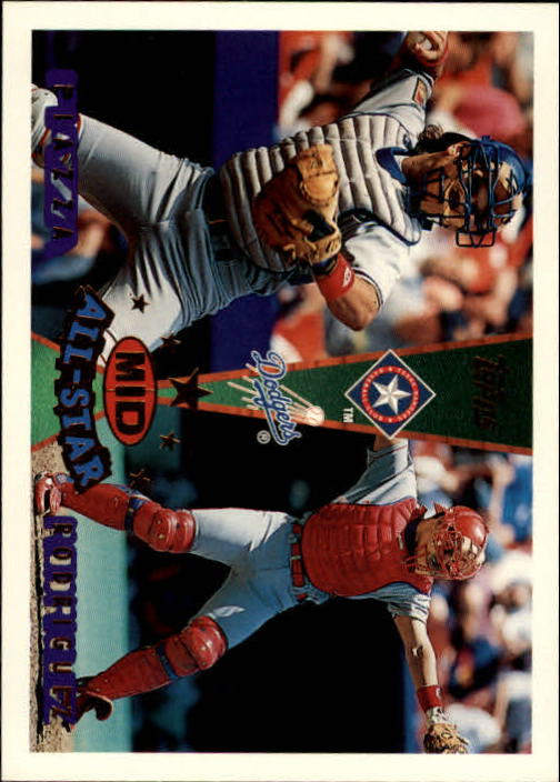 1995 Topps Traded #163T I.Rodriguez/M.Piazza AS