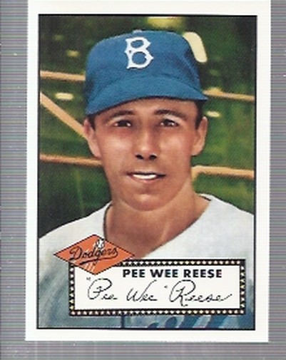 1995 Topps Archives Brooklyn Dodgers #24 Pee Wee Reese
