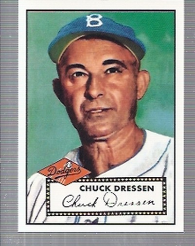 1995 Topps Archives Brooklyn Dodgers #28 Chuck Dressen MG