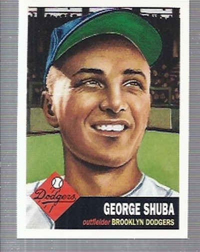 1995 Topps Archives Brooklyn Dodgers #41 George Shuba