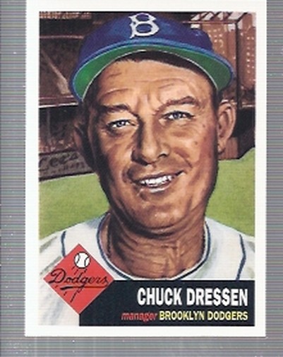 1995 Topps Archives Brooklyn Dodgers #42 Chuck Dressen MG