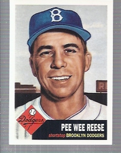1995 Topps Archives Brooklyn Dodgers #43 Pee Wee Reese