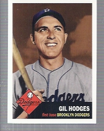 1995 Topps Archives Brooklyn Dodgers #59 Gil Hodges